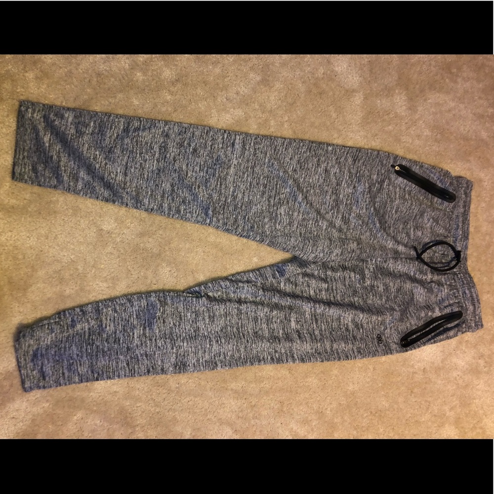 Gray sweatpants